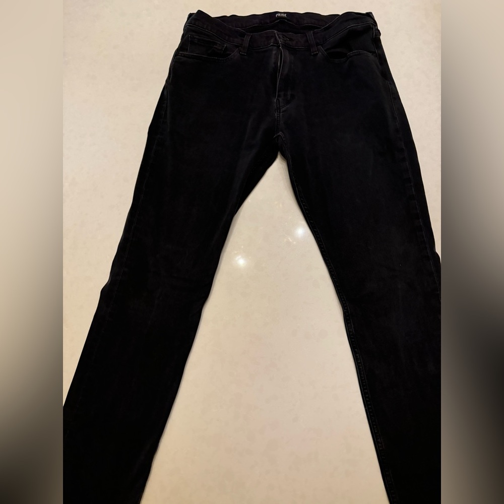 Paige jeans. Vintage black size 34.